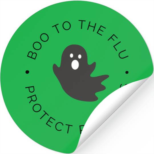 NICU Halloween | Boo to the flu | Protect Preemies Stickers