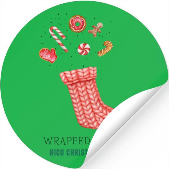 NICU Christmas design | Wrapped in Love Stickers