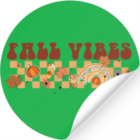 Fall Vibes 1 Stickers
