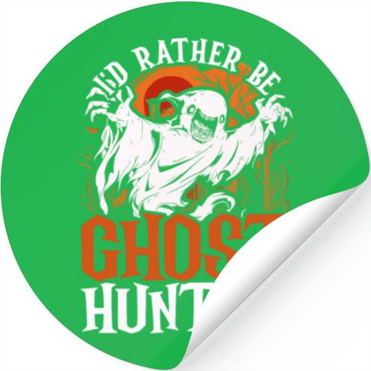 Paranormal Investigator Ghost Hunting Stickers