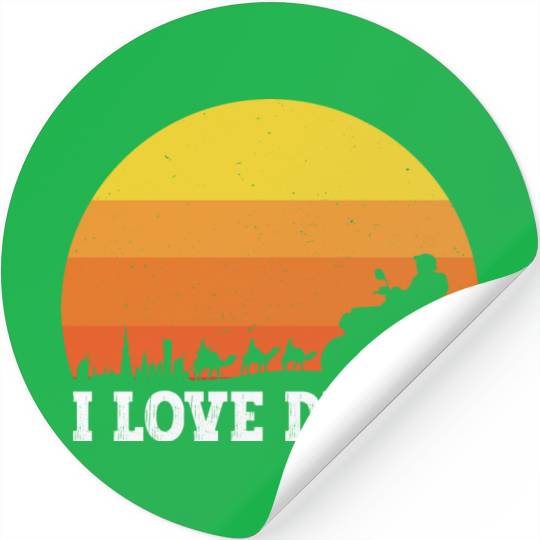 I love Dubai Stickers