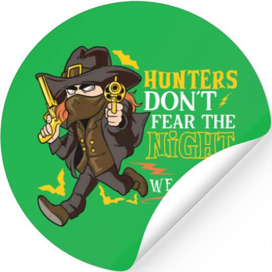 Vampire Hunter Undead Slayer Stake and Cross Stickers