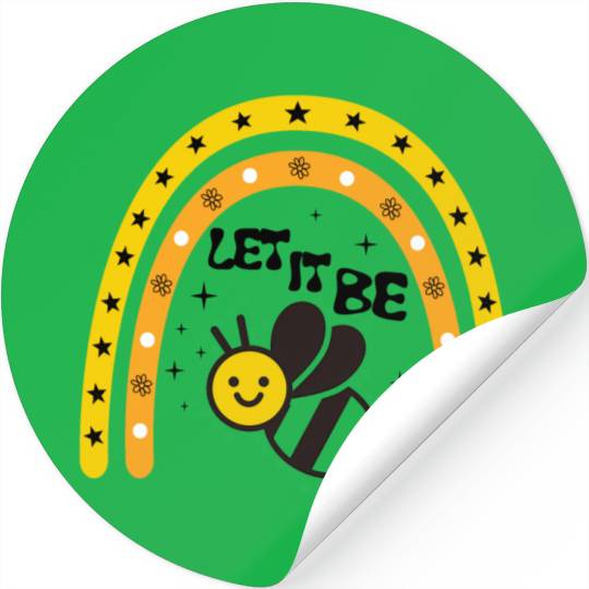 Let it bee Stickers