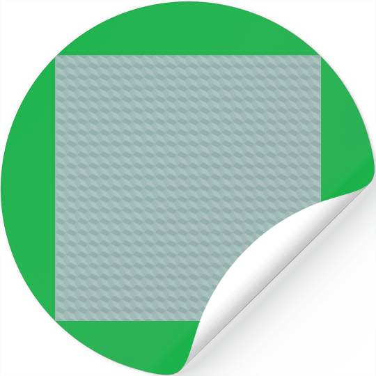 Teal Minimal Texture Stickers
