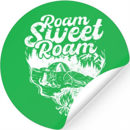 Roam Sweet Roam - Road Trip Stickers