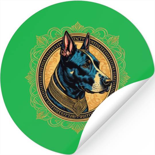 I LOVE MY DOG Stickers