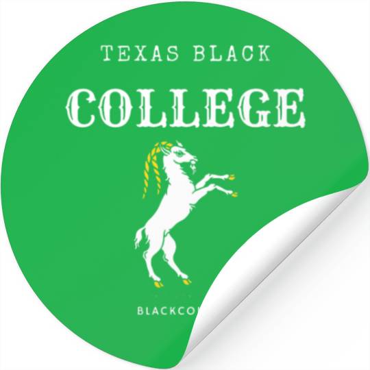 Texas Stallions Black College (Alpha Edition) Stickers