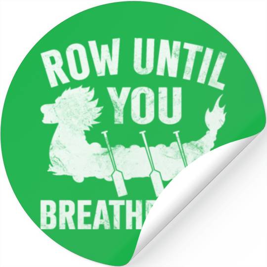 Funny Dragon Boat Racing Paddle Stickers