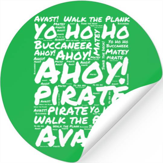 Join the Pirate Crew Stickers