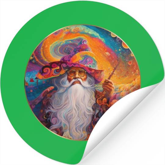 Wizard One Stickers