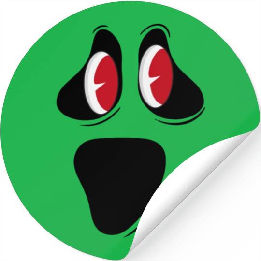 Cute Inlove Ghost Face Stickers