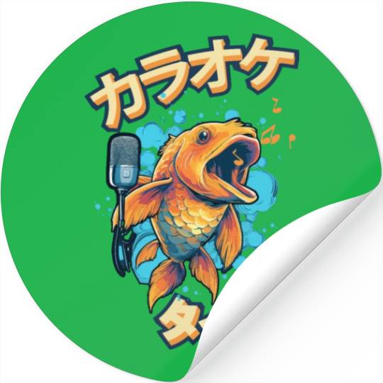 Koi Fish Koi Carp Japanese Koi Garden-Pond funny Stickers