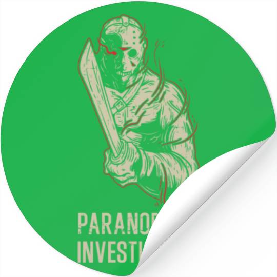 Ghost Hunting Paranormal Investigator Stickers