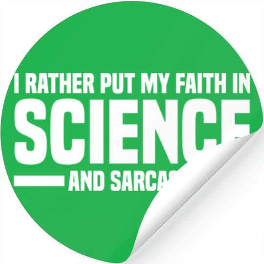 Atheism Religion Belief Atheists Science Stickers
