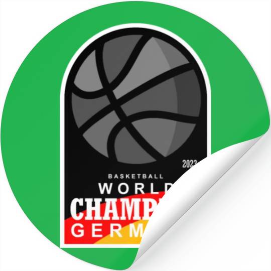 GERMANY BASKETBALL WOLRD CHAMPION 2023 Stickers