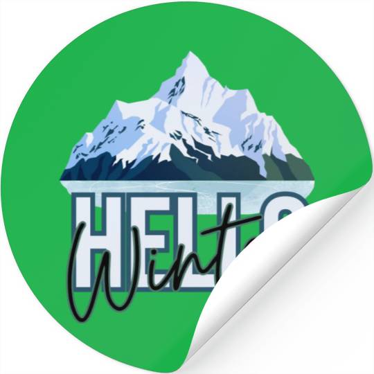 Hello Winter Stickers