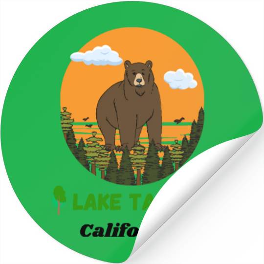 Lake Tahoe California Stickers