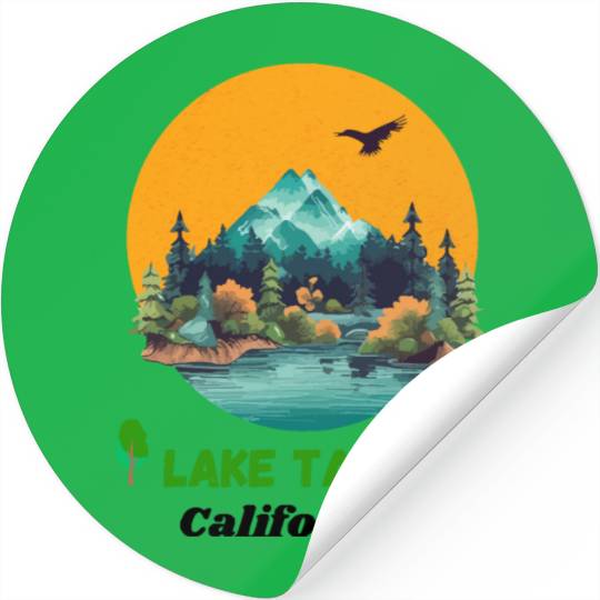 Lake Tahoe California Stickers