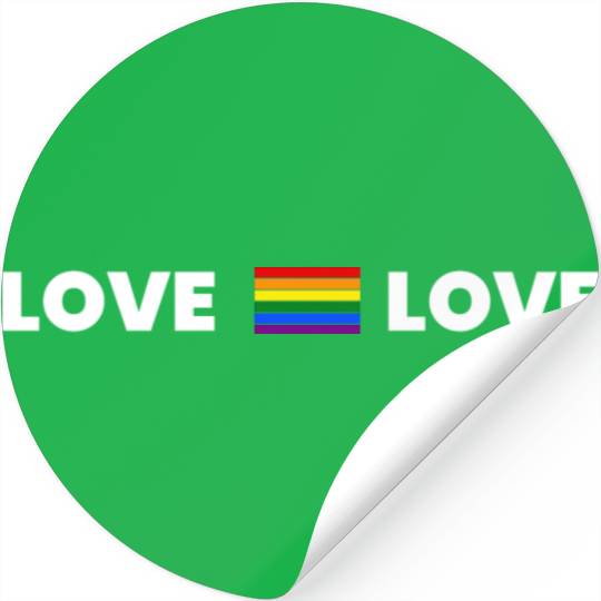 Love Is Love Stickers