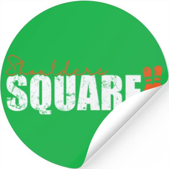 Shoulders Square Bowling Stickers