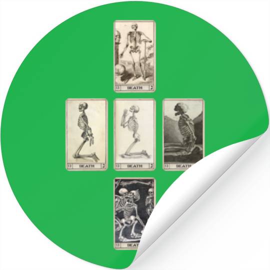 Death Card Stickers
