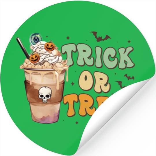 Trick Or Treat Stickers