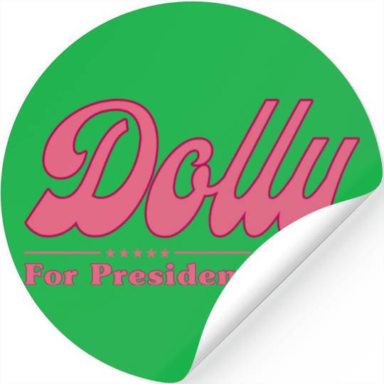 Dolly Parton For President Election Stickers