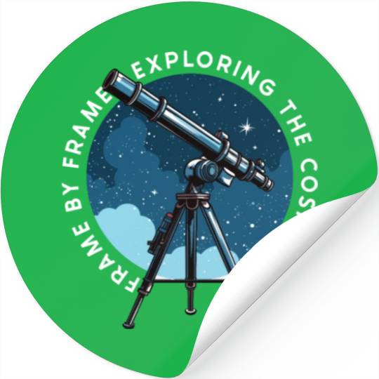 Astrophotography Astronomy Space Camera Star Watch Stickers