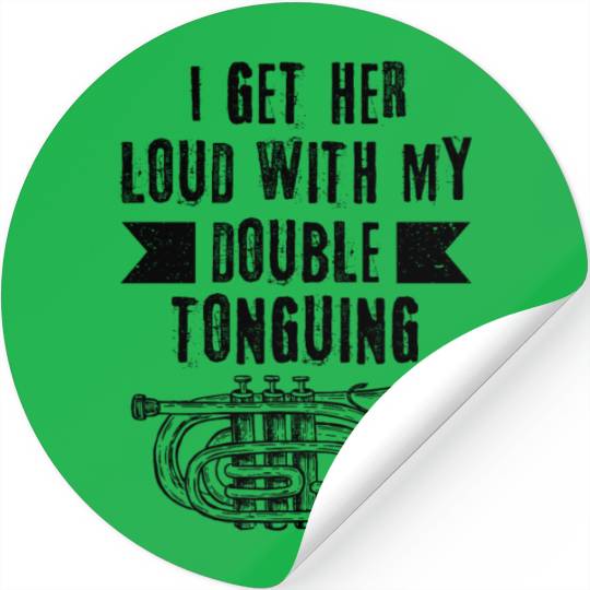 Mellophonist Musical Instrument Orchestra Stickers