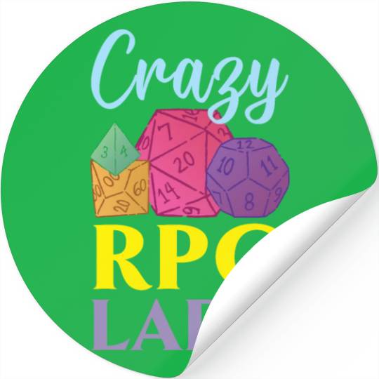 Role Playing Game Video Game Player Gamer Gaming Stickers