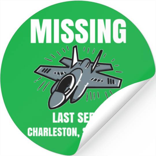 Missing F-35 War Plane Stickers