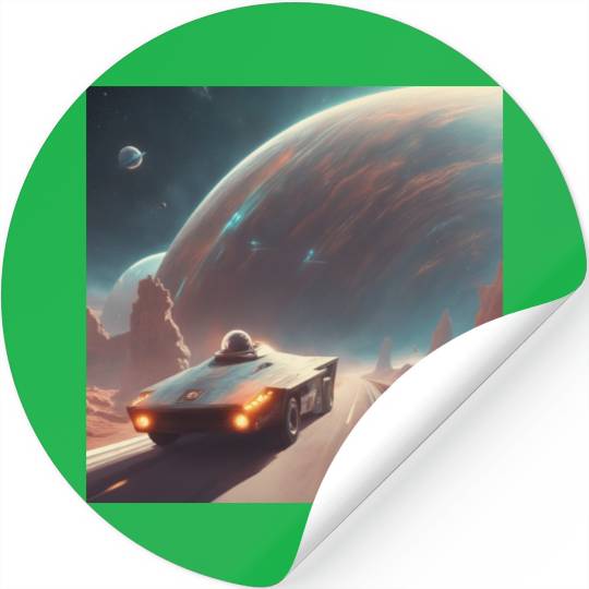 Space Explorers Stickers