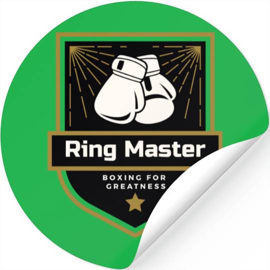 Boxing - Ring Warrior Stickers