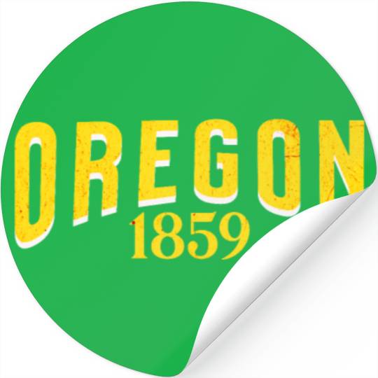 Oregon 1859 Stickers
