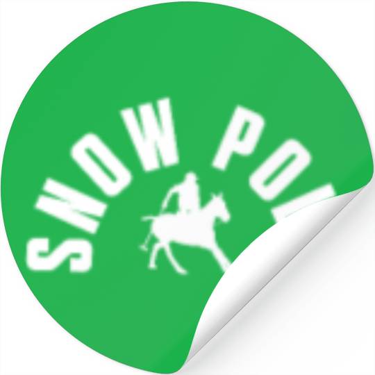 Snow Polo Pocket Design Stickers