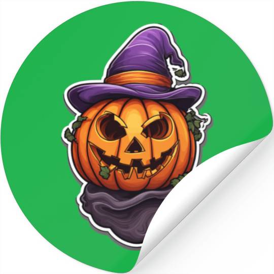 Happy Halloween Pumpkin 38 Stickers