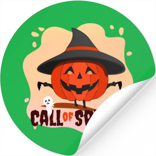 Halloween Call of Spirit Stickers