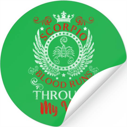 Zodiac Sign Scorpio Zodiac Signs Superstition Stickers