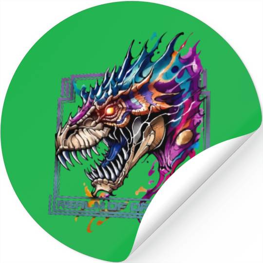 Realm of Dragons: Majestic Dragon Stickers