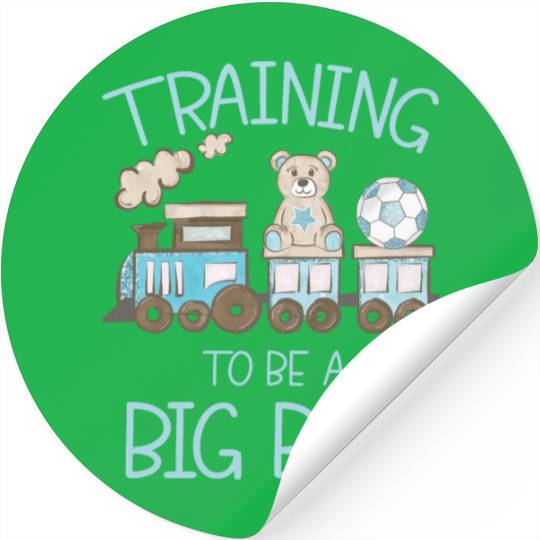 Training To Be A Big Boy Stickers