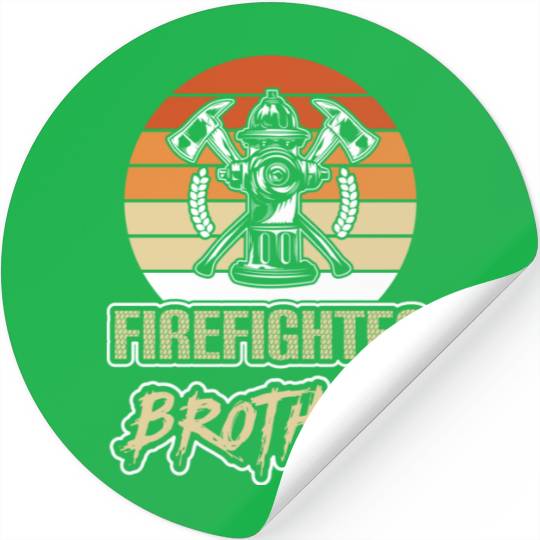 FIREFIGHTER BROTHER Stickers