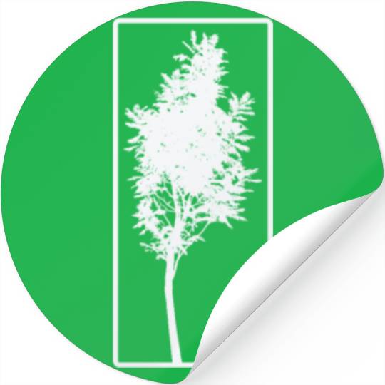 Tree Portait Nature Forests Leaves Stickers