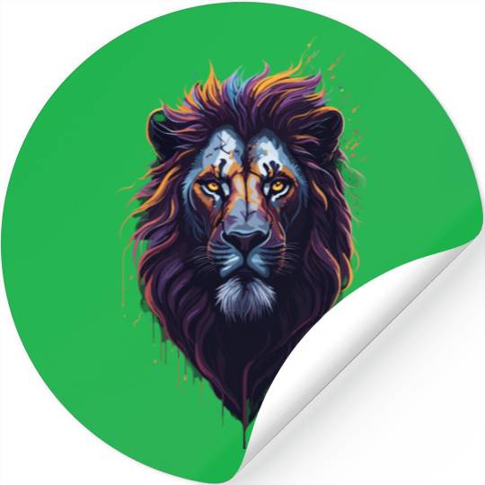 Lion | Wild Animal Stickers