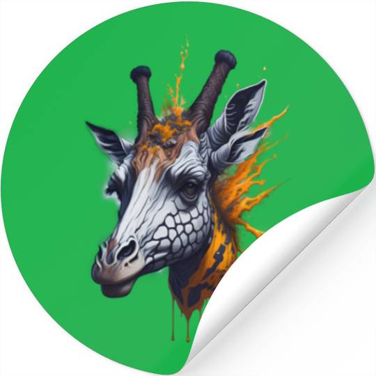 Giraffe | Wild Animal Stickers