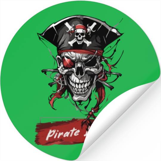 Pirate Life Stickers