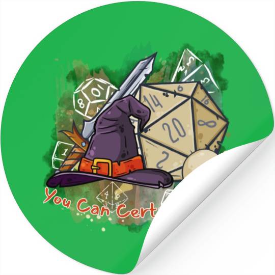 You Can Certainly Try - GameMaster Stickers