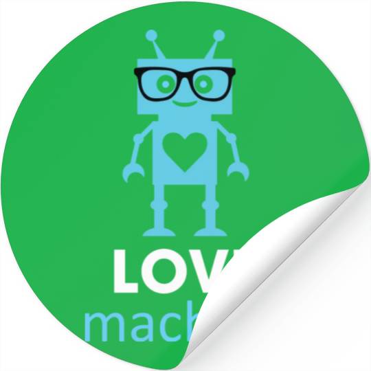 Love Machine Robot Stickers