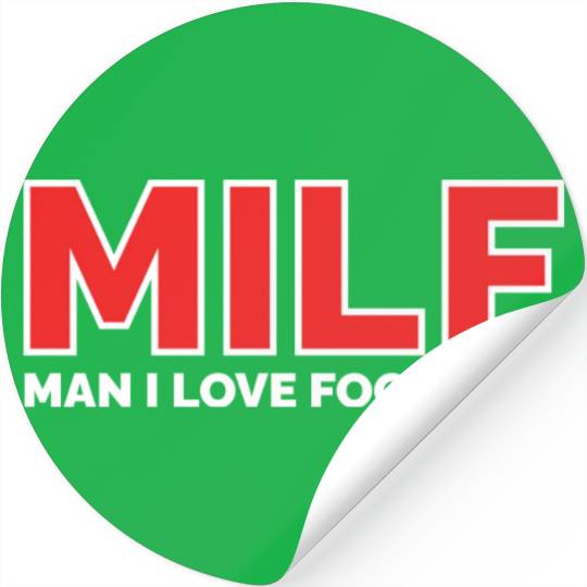 Man I Love Football Stickers