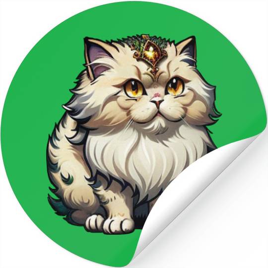 The Prince of Persian cat Stickers