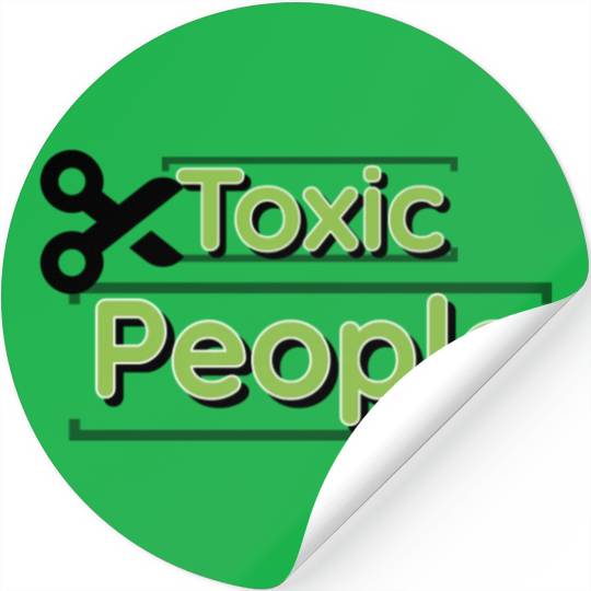 Toxic people Stickers